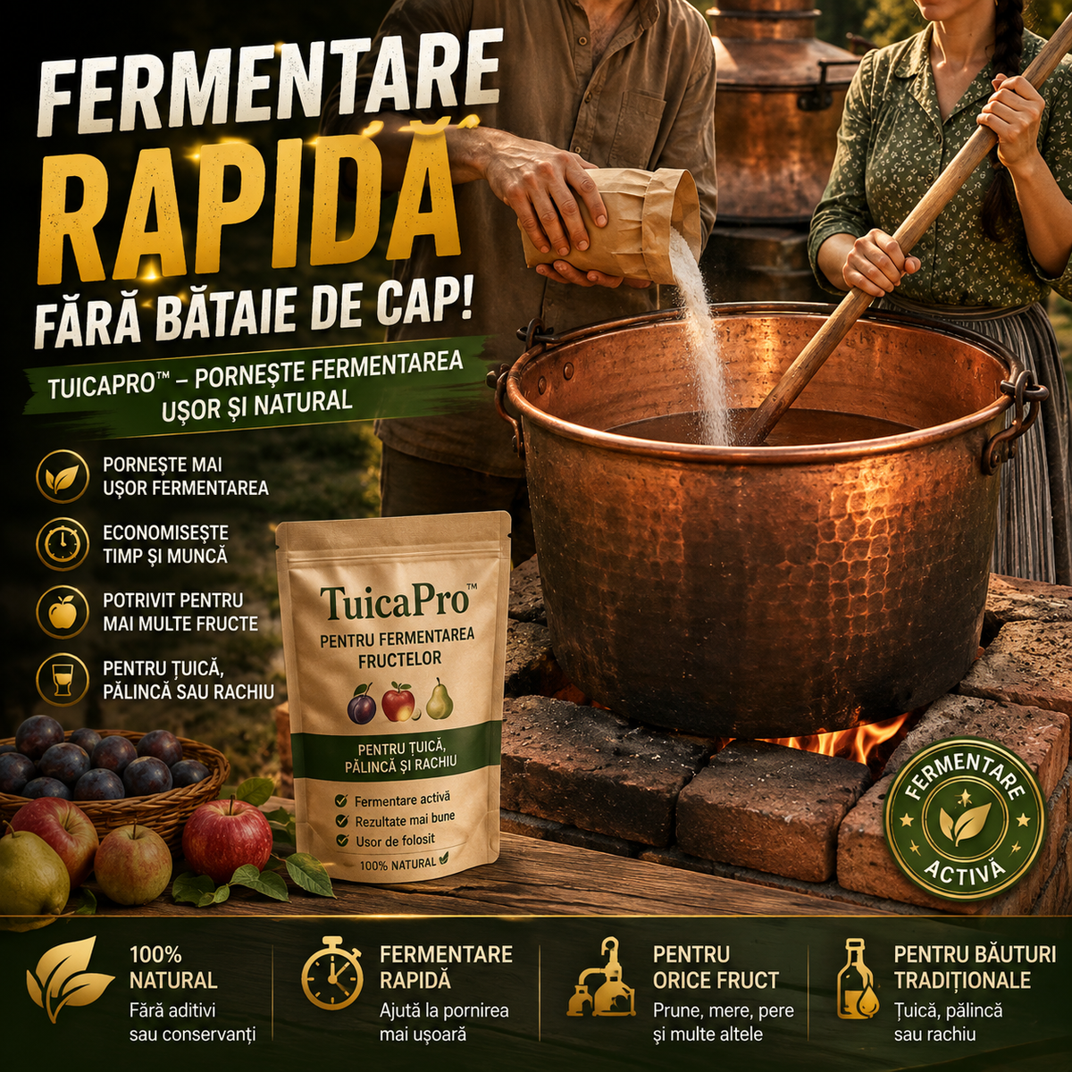 Activator Pentru Țuică TuicaPro™