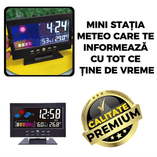Stație Meteo Inteligentă - ClimaView™